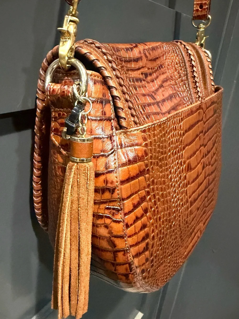 BRAHMIN Sonny Flap Crossbody Melbourne Collection